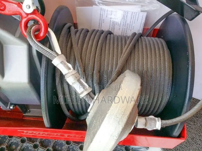 Italy made Leuropea HE500MF 500kg 40 meter cable electric hoist machin