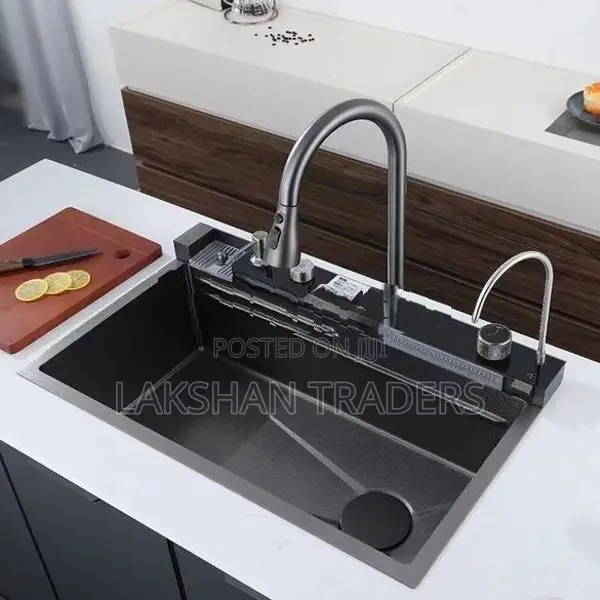 Milano Kitchen Multi Functional Waterfall Display Sink