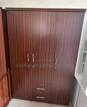 Melamine 3 Door Cupboard Large Wardrobe 6*4