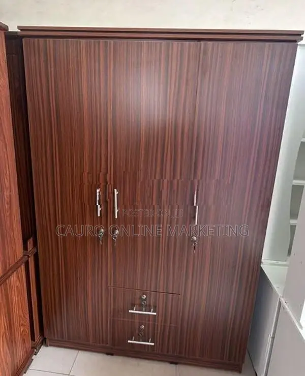 Melamine 3 Door Cupboard Large Wardrobe 6*4
