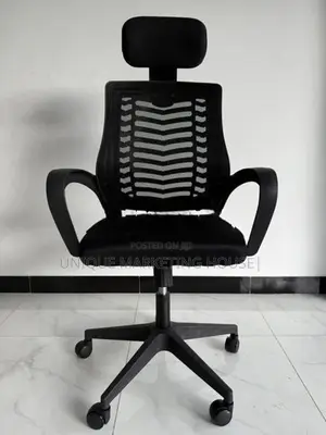 Zebra Mesh Office Chair with Head Rest