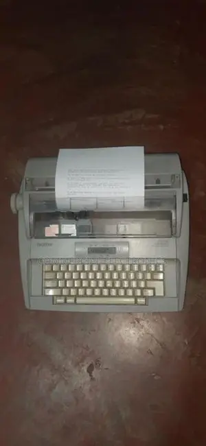 Electronic Typewriter Brother