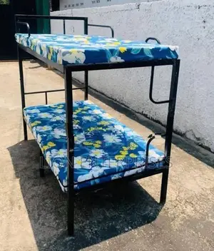 Steel Bunker Bed with 2 Mattrees