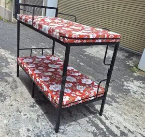Steel Bunker Bed with 2 Mattrees