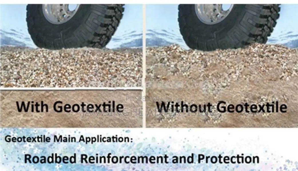 Geotextile For Soil Conservation (පස සංරක්ෂණය සඳහා)