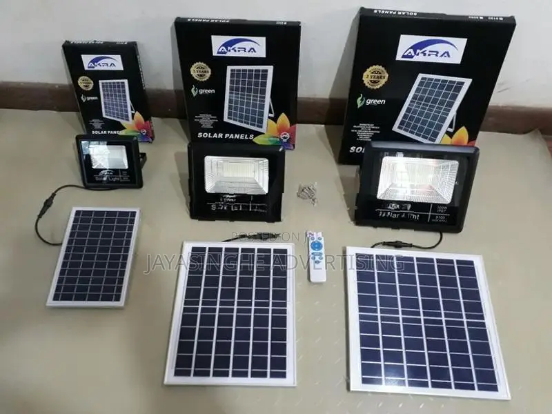 Garden Solar Power Light With Remote Control Unit ( 25 W )