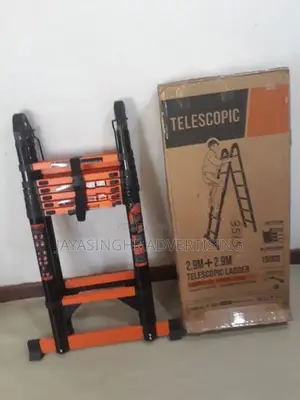 Ladder Telescopic Type Folding - New Technology 2.9 M (9.5 Feet)