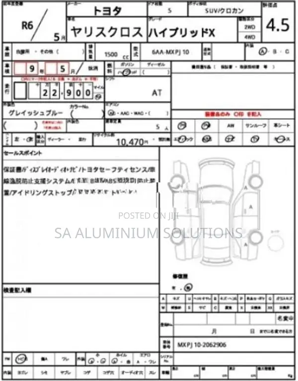 Toyota Yaris Cross X 2024