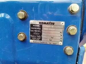 Komatsu 1.5 Ton Petrol Auto Forklift