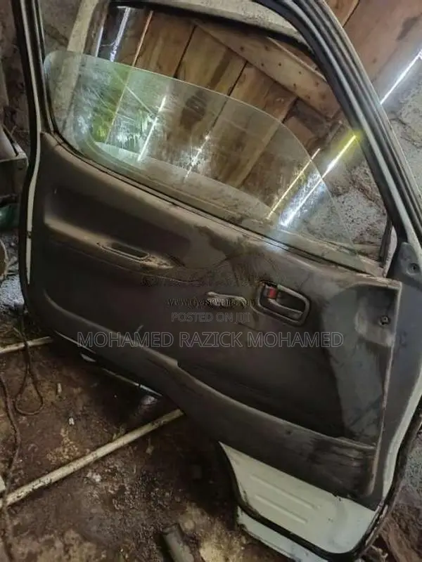 Both sid front door for Van