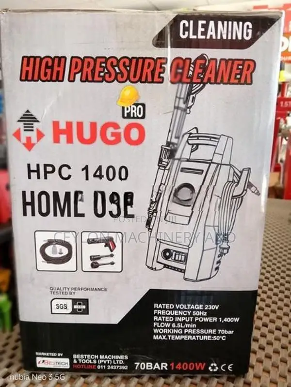 Hugo Domestic High Pressure Washer