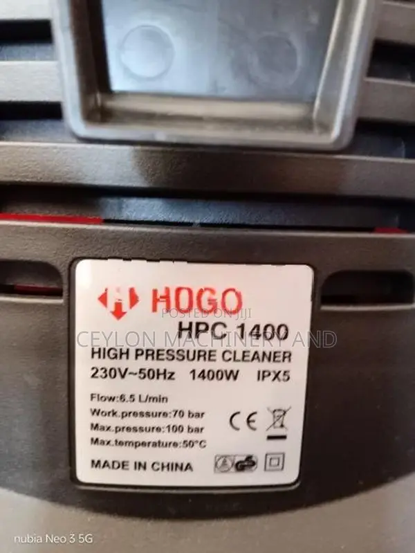 Hugo Domestic High Pressure Washer