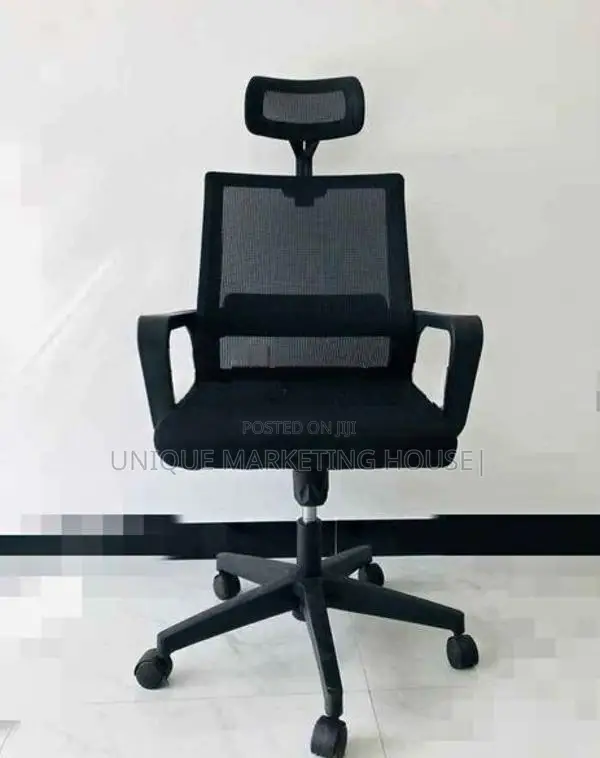 IMPORTED SQ BLKOffice Chair WITH H/REST