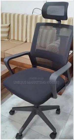 IMPORTED SQ BLKOffice Chair WITH H/REST