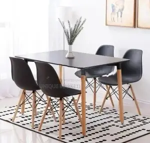 Imported Eggy Dinning Table with 4 Chairs