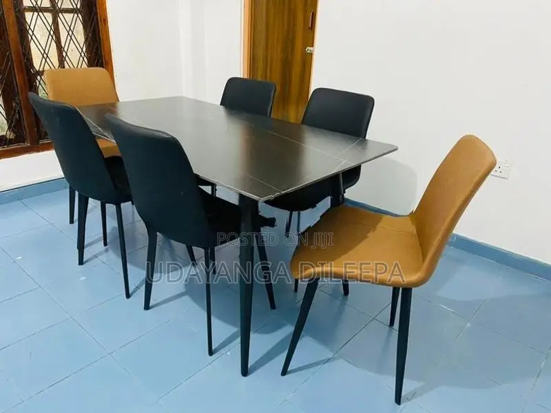Granite Dining Table with Chairs