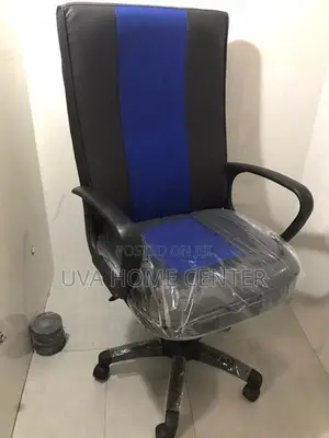 ECH002 Blue Hi Bk Office Chair