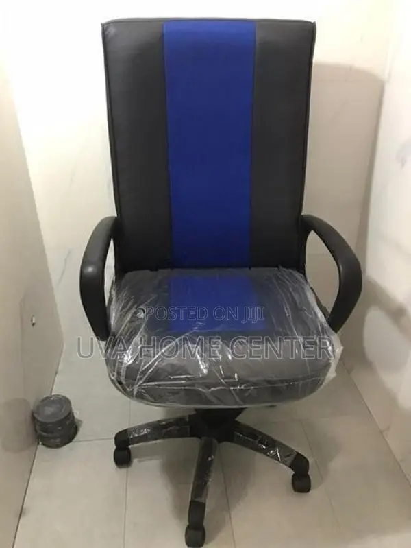 ECH002 Blue Hi Bk Office Chair