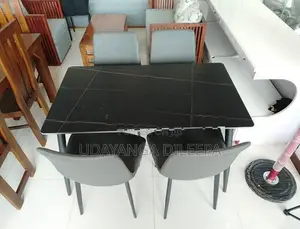 Granite Dining Table with Chairs