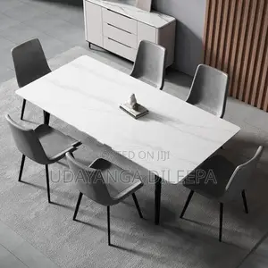 Granite Dining Table with Chairs
