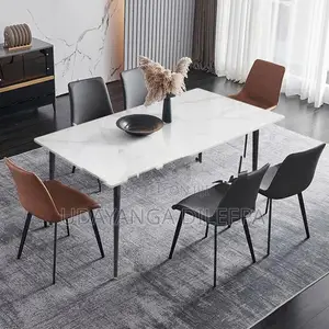 Granite Dining Table with Chairs