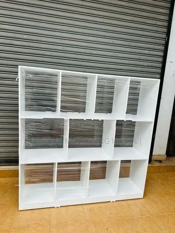 Modern 4x4 White Design Racks