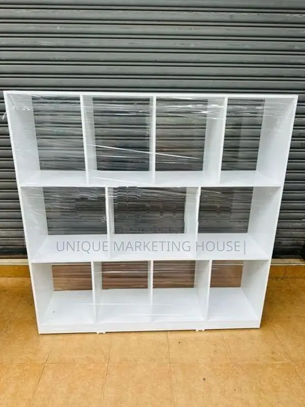 Modern 4x4 White Design Racks