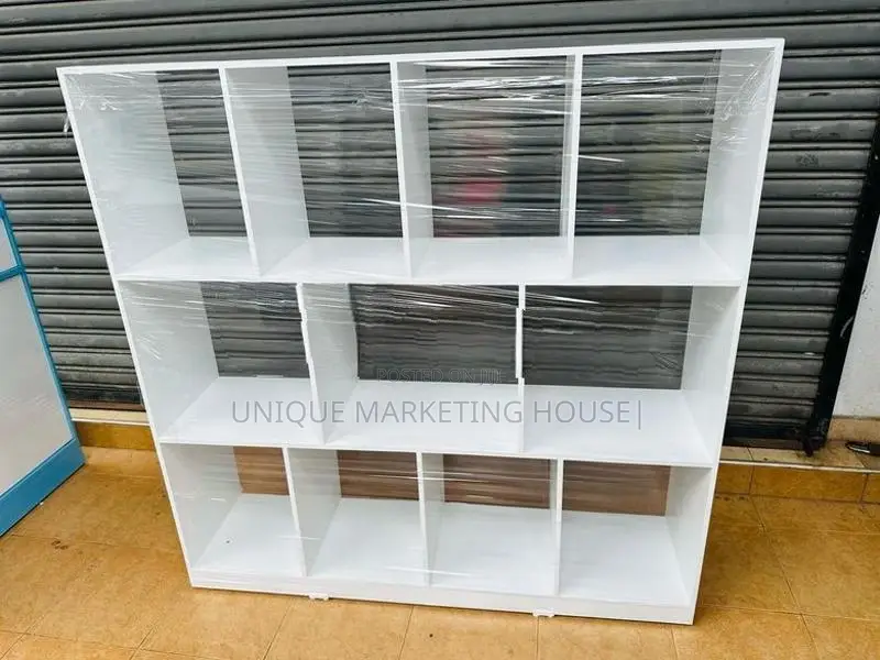 Modern 4x4 White Design Racks
