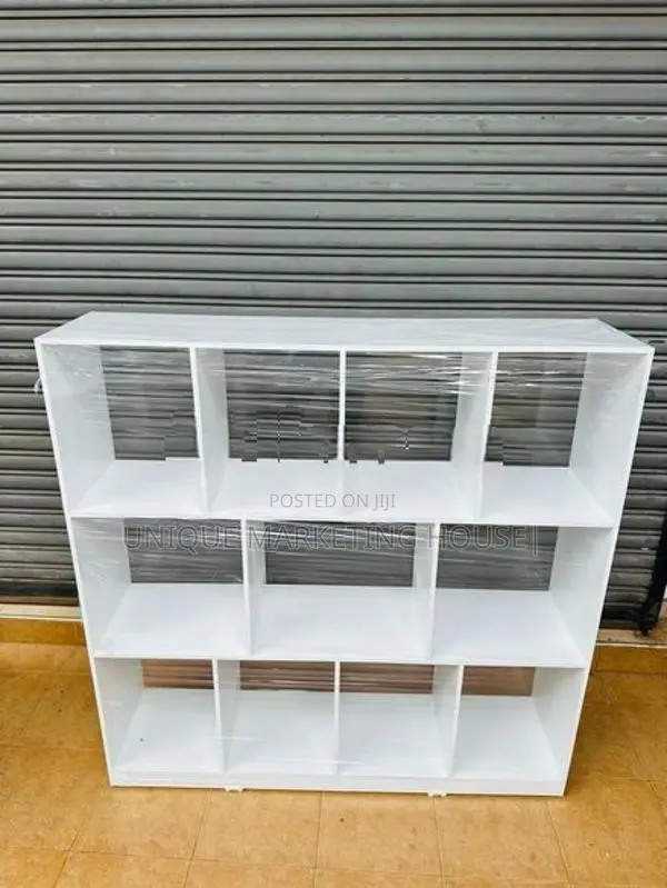 Modern 4x4 White Design Racks
