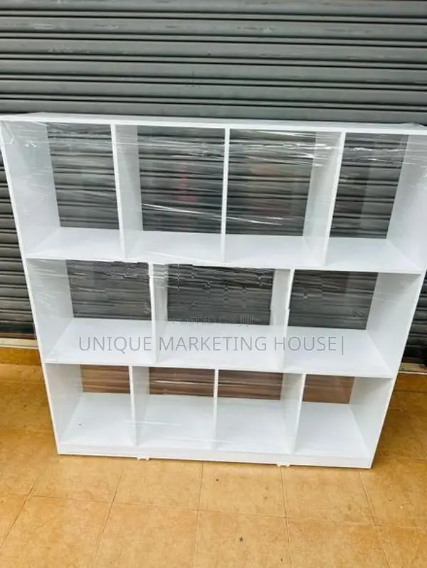 Modern 4x4 White Design Racks
