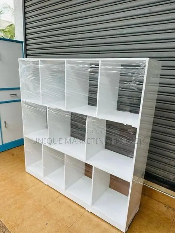 Modern 4x4 White Design Racks