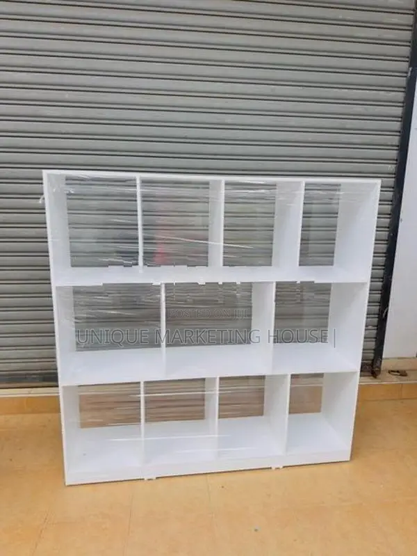 Modern 4x4 White Design Racks