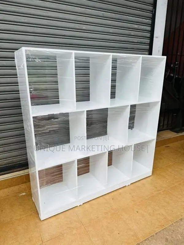 Modern 4x4 White Design Racks