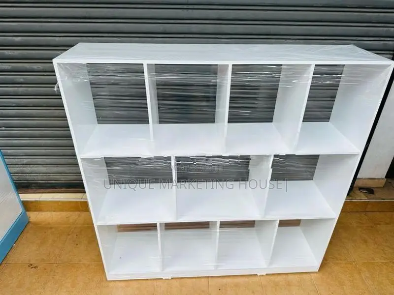 Modern 4x4 White Design Racks