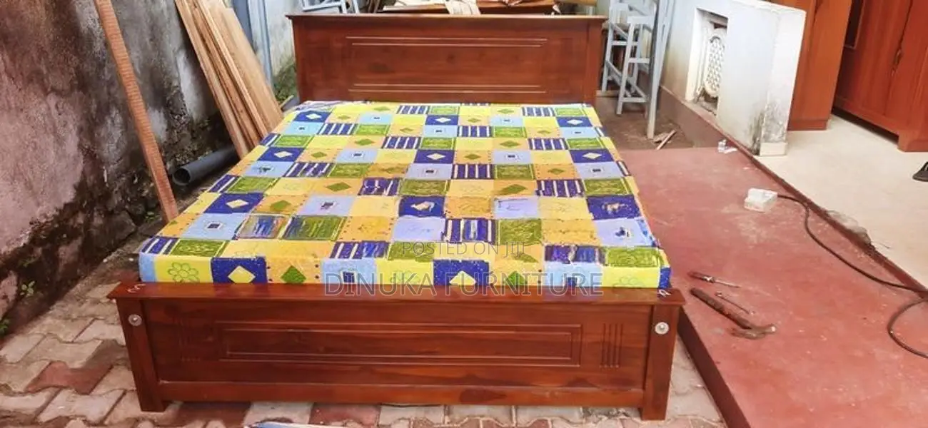 Teak Bed 6ft/3ft