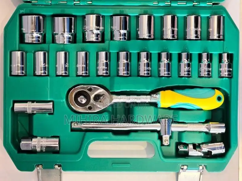 37 Pcs Combination Wrench Key & Box Socket Set Feibao 1209 Hand Tool K