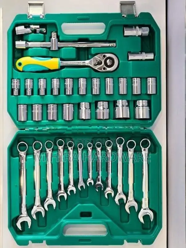 37 Pcs Combination Wrench Key & Box Socket Set Feibao 1209 Hand Tool K