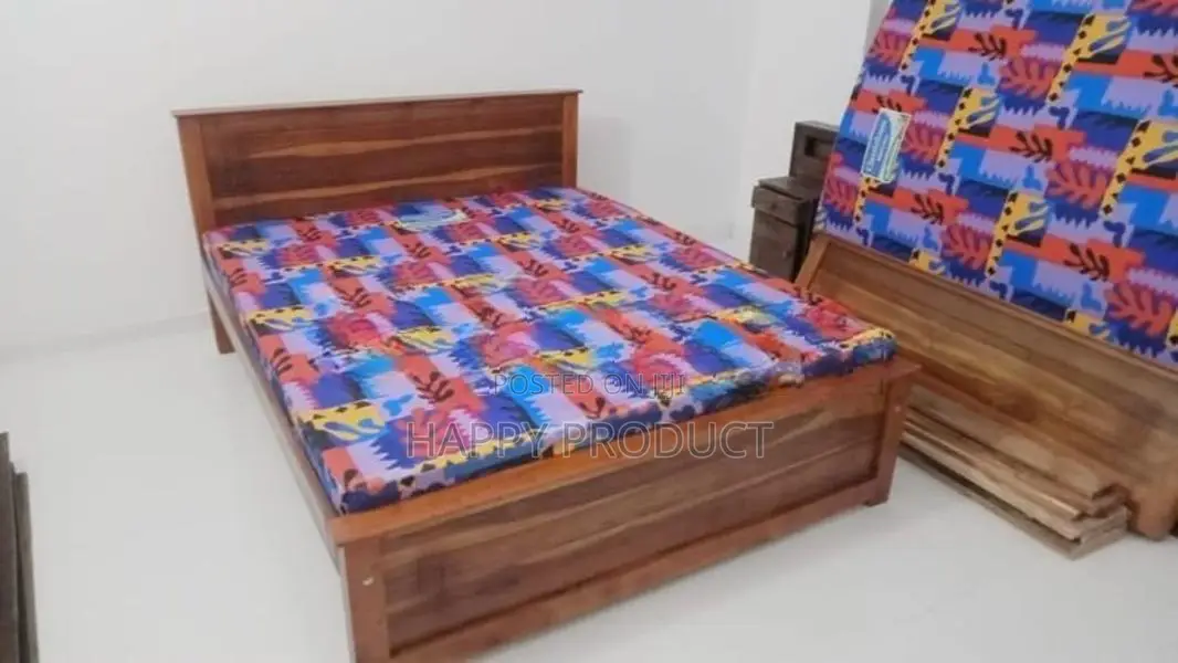 6x5 Queen Box Bed with Double Layer Mattress