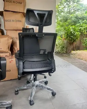 Imported Sq Mesh Office Chair with H/rest