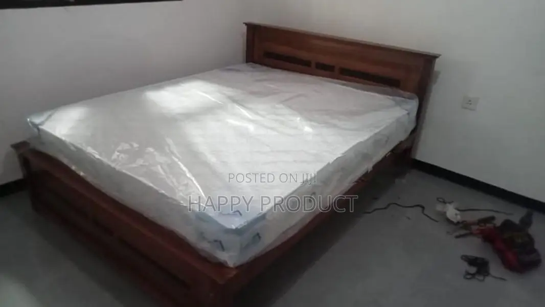 6x5 - 72x60 Queen Size Box Bed with Arpico Spring Mattress