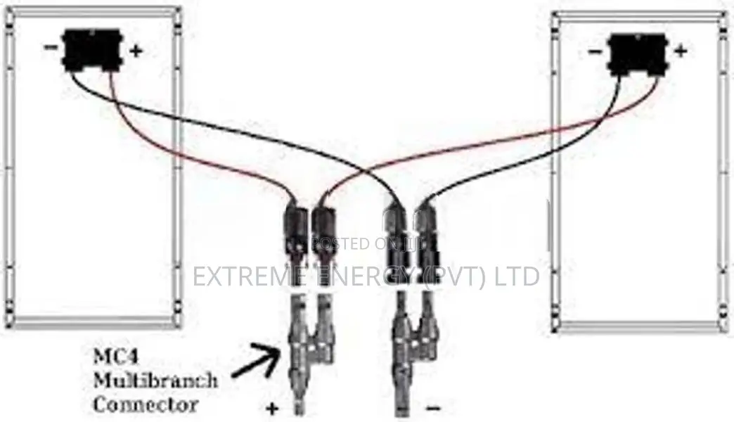 Solar MC4 Y Connector Cable