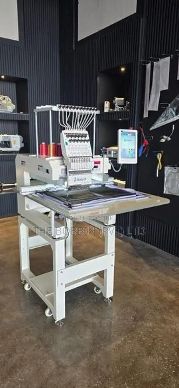 Bobjet Single Head Industrial-Grade 420*600 mm Embroidery Machine