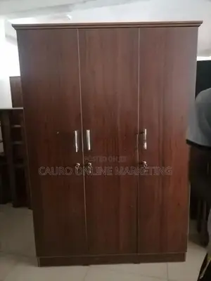 New Melamine 3 Door Wardrobe 6*4 Cupboard Large