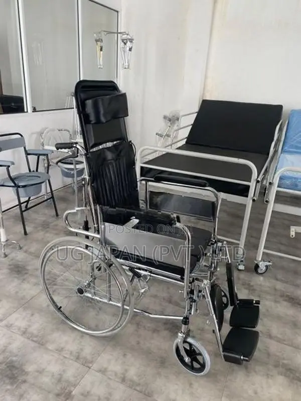 Full Option Commode Wheel Chair