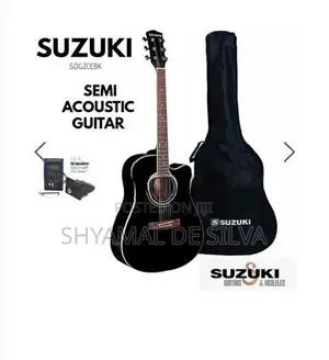 Suzuki Branded Acoustic Box Guitar ( Indonesia )