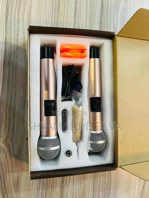 Wireless Dual Channel Microphone ( Brand New )