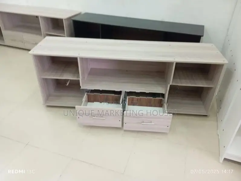Modern American White 65” TV STAND