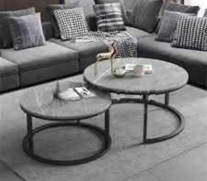 Imported GREY D/Round coffee Table