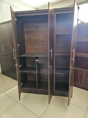 New Melamine 3 Door Cupboard Large Wardrobe n