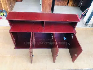 Modern 4Ft Reddish R/Made Pantry cupboards